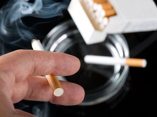Tobacco smoking blocks testosterone synthesis