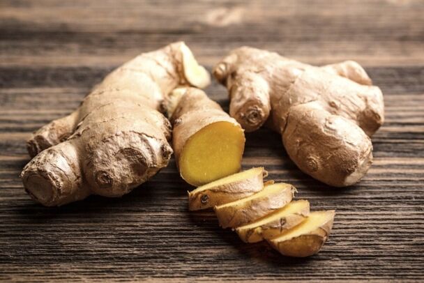 Ginger quickly increases potency