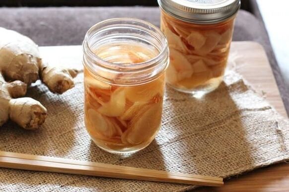 alcoholic tincture of ginger to increase potency