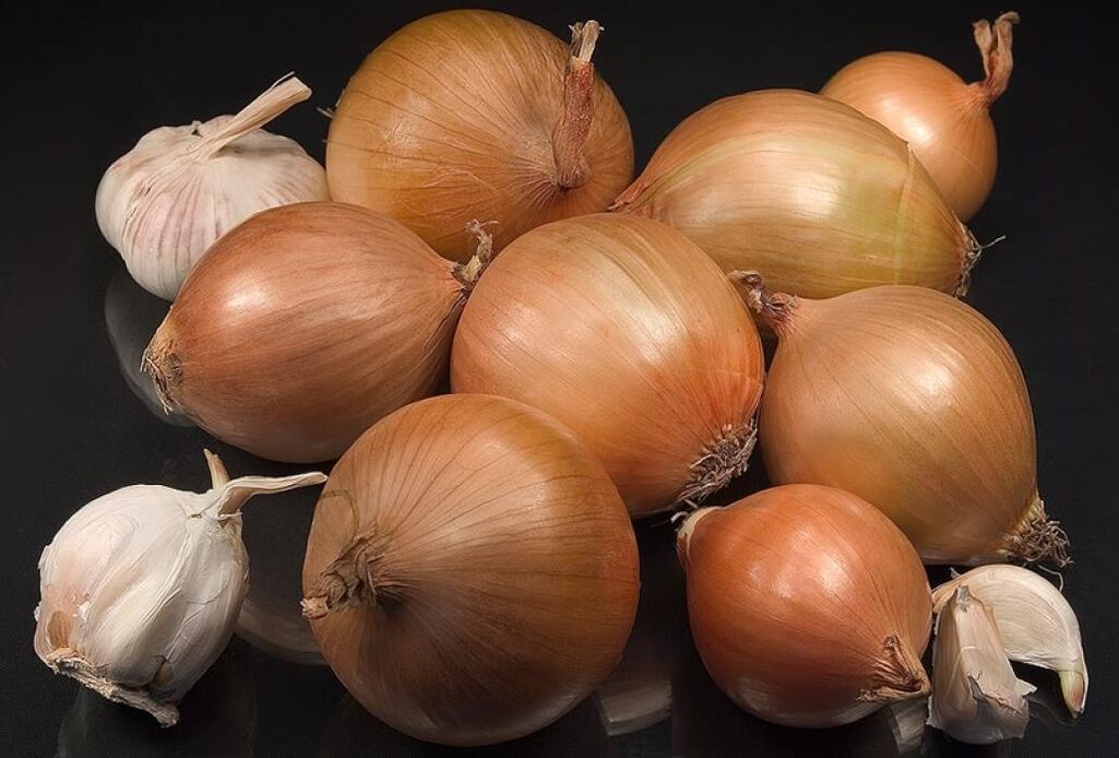 garlic and onion to excite men