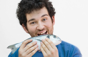 Fish and fish dishes is an important component of the male diet